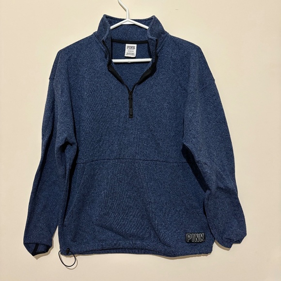 Victoria’s Secret Pink Half-Zip Pullover - Picture 1 of 2
